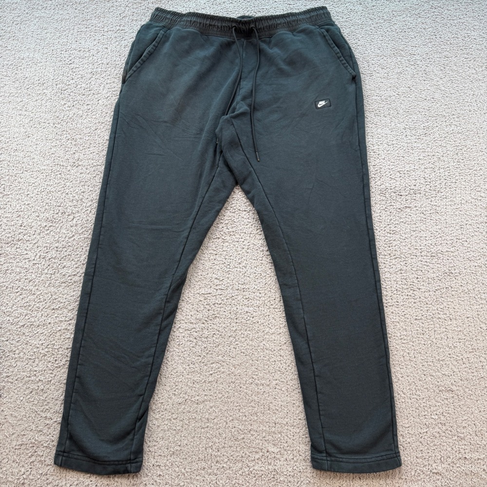 Nike Sportswear Modern Fleece Joggers Black Tapered Sweatpants 805168-010 XL